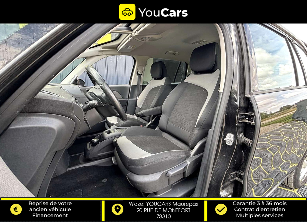 Citroën C4 Grand Picasso II 1.6 e-HDi FAP ETG6  115 cv RADAR DE RECUL 7 PLACES