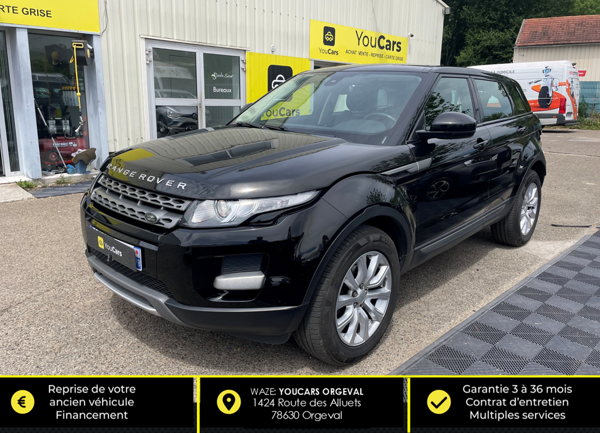 Land-Rover Range Rover Evoque 2.2 2WD 150 cv COURROIE DE DITRIBUTION OK - RADAR DE RECUL - CLIM AUTO