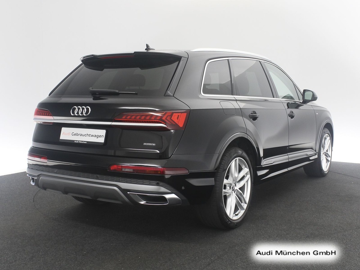 Audi Q7 II 55 TFSI e 380ch S line quattro Tiptronic 5 places/Toit ouvrant/Sièges ventilés