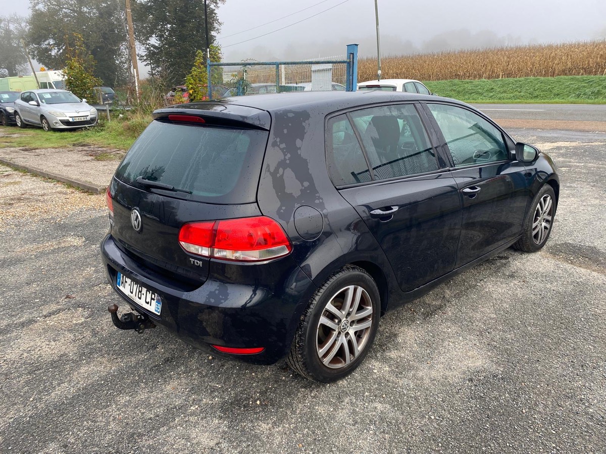 Volkswagen Golf 6 2.0 tdi 110cv confortline 198000km + attelage 