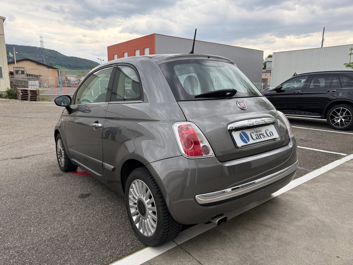 Fiat 500 Phase 2 1.2 MPi  69 cv Lounge, toit panoramique