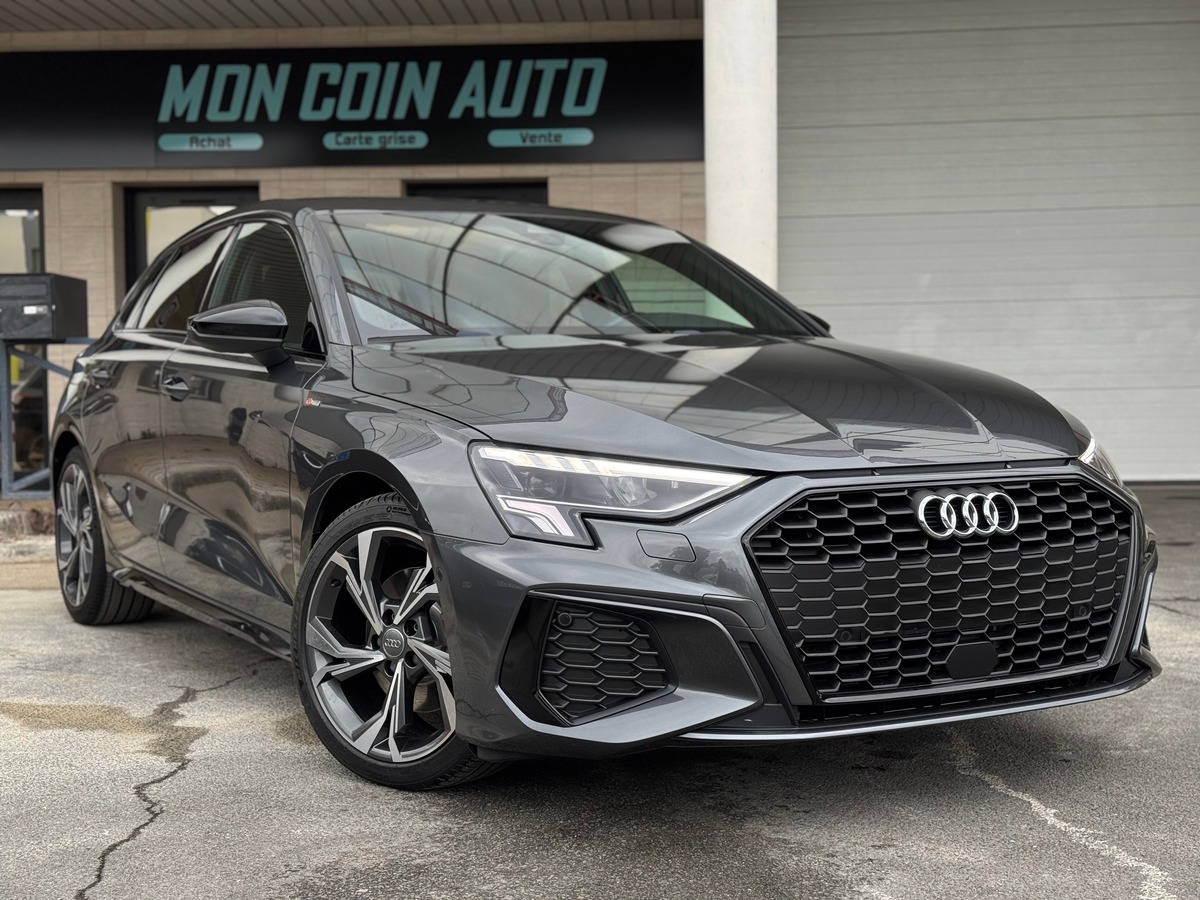 Audi A3 Sportback Sline 35 2.0 TDI S Tronic7 150 cv -Boîte auto - B&O