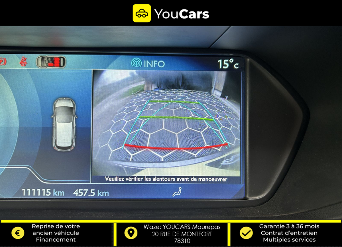 Citroën C4 Picasso EXCLUSIVE 2.0 EAT6 150 cv TOIT PANORAMIQUE - SIEGES ELECTRIQUES CHAUFFANTS - GPS