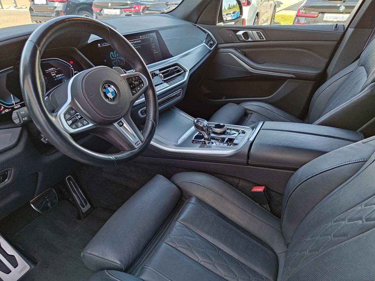 Bmw X5 xDrive45e 394ch M Sport/Tête haute/Feux laser/Attelage/Sièges ventilés/Garantie 24 mois