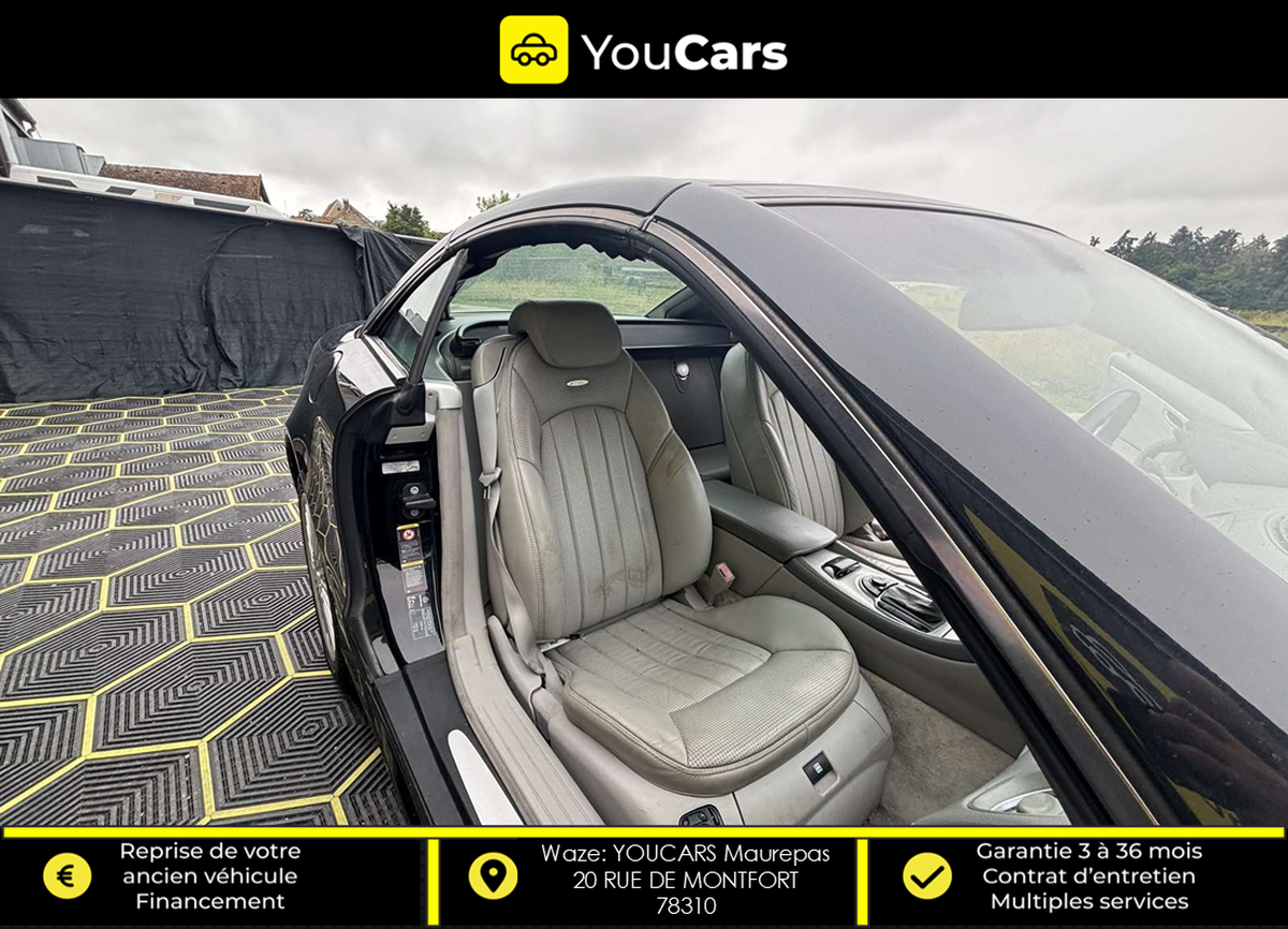 Mercedes-Benz Classe SL 55 AMG 5.4 i V8 476 cv Boîte auto