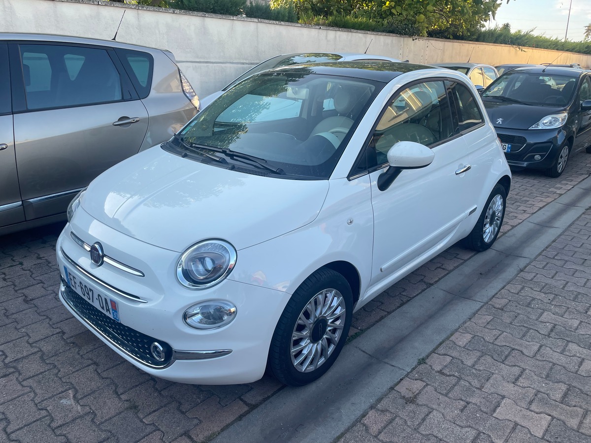 Fiat 500 C 1.2i 69ch lounge - Voitures