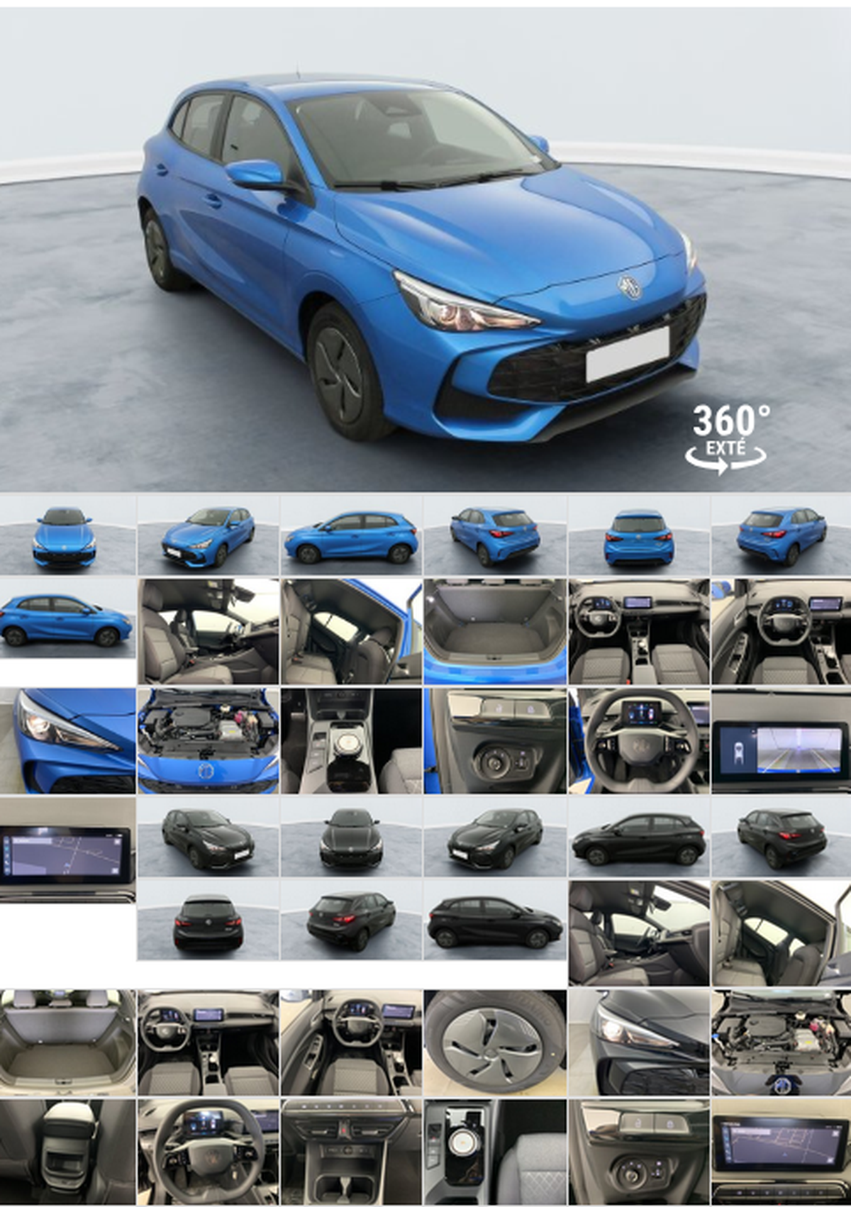 MG MG3 HYBRID+ 195 ch Standard  Prix catalogue  20 640,00 € TTC PLUSIEURS COULEURS DISPONIBLES