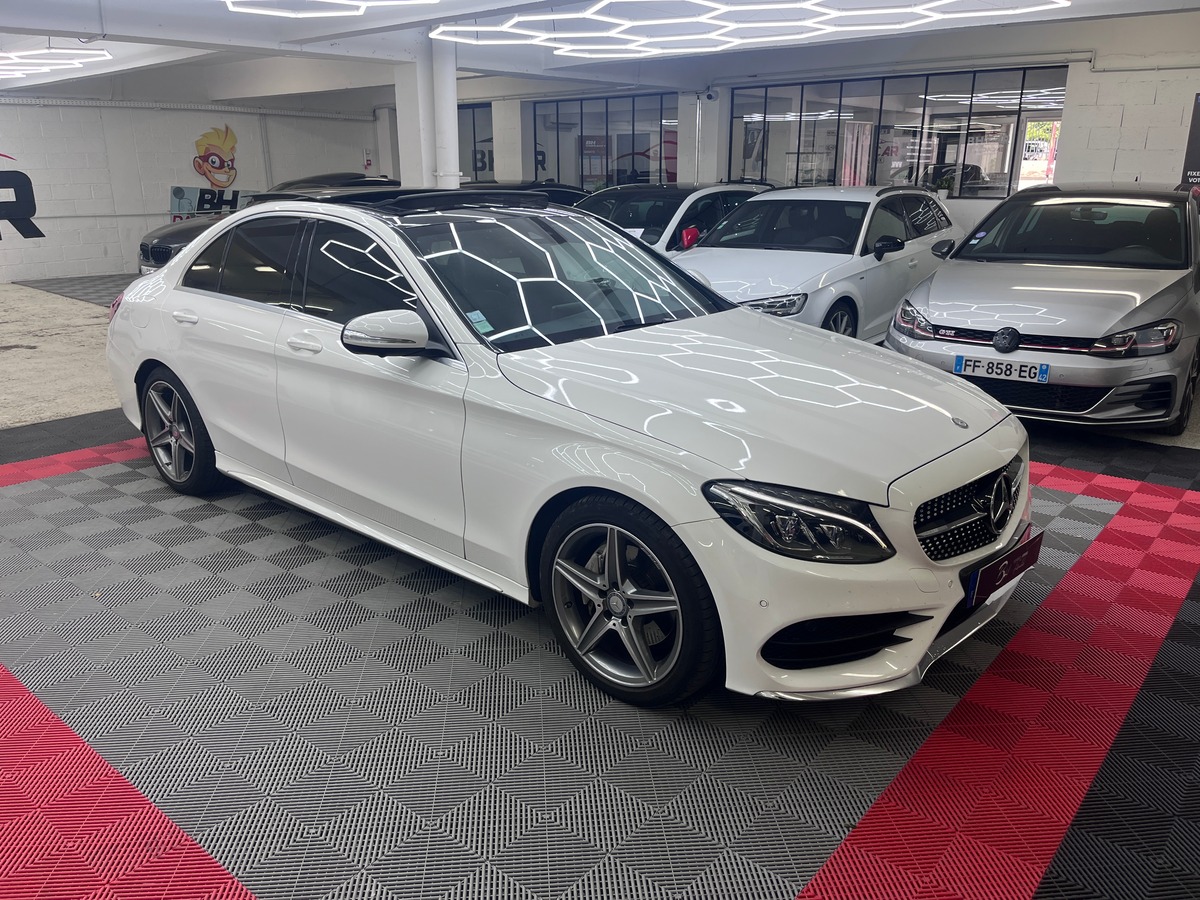 Image: Mercedes-Benz Classe C 220d AMG LINE 170 ch ( TOIT OUVRANT, CAMERA 360, BURNMESTER, DYNAMIC SELECT.)