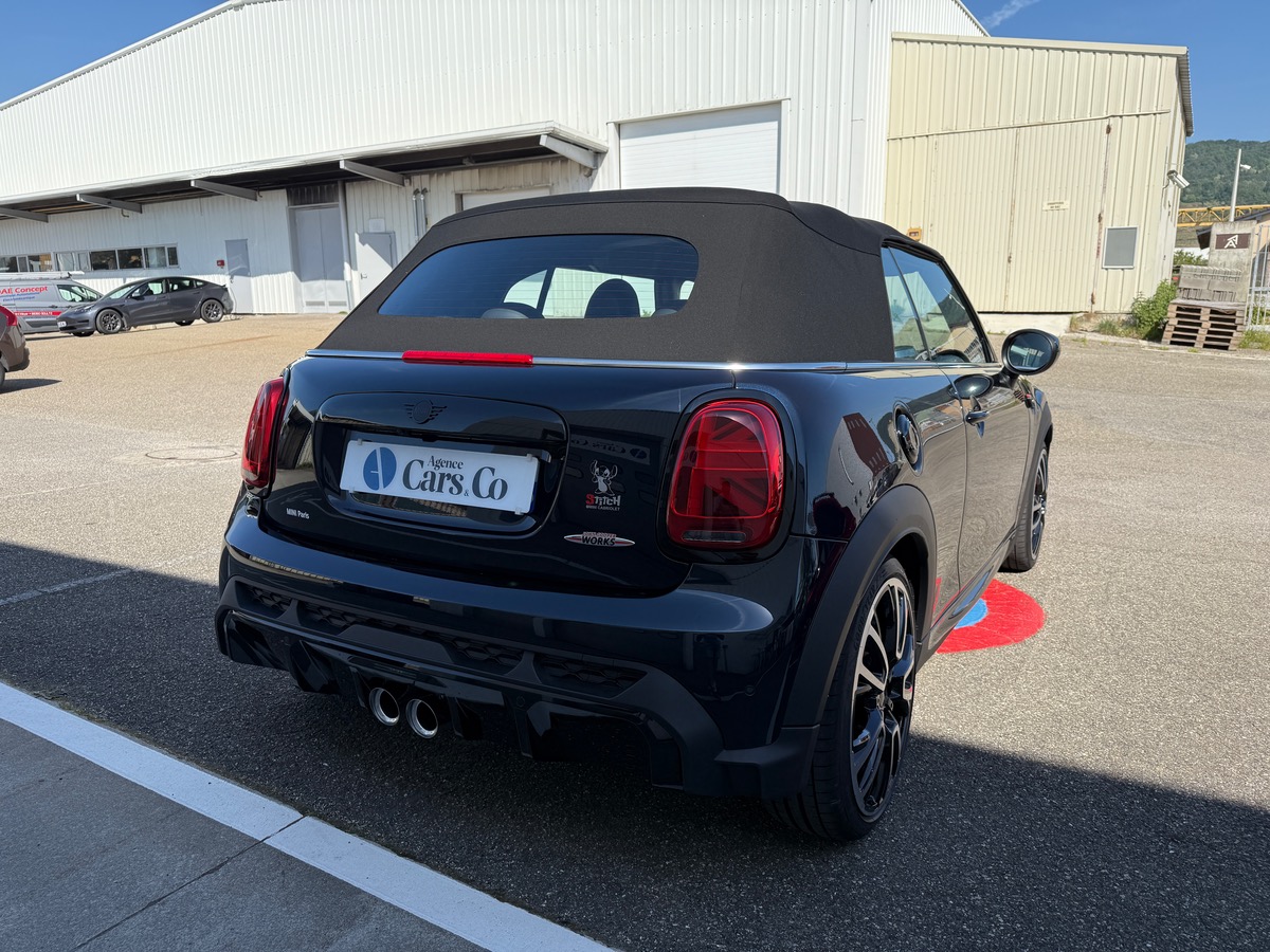 Mini Cooper Cabriolet JOHN COOPER WORKS 231 Ch BVA8 Edition Premium Plus, Suivi Complet Mini