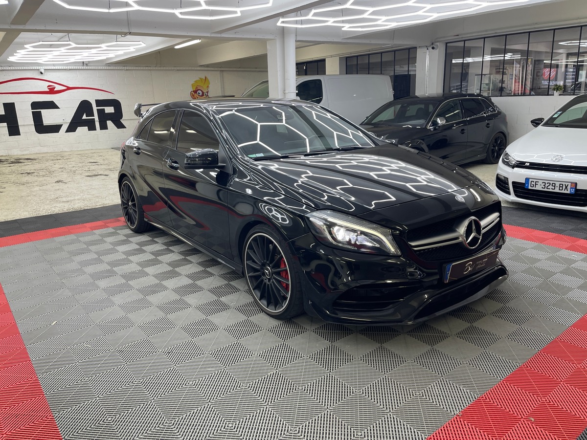 Image: Mercedes-Benz Classe A 45 amg PHASE 2 - 2.0 381 CH 4MATIC - Immat FR/PACK AERO/HARMAN