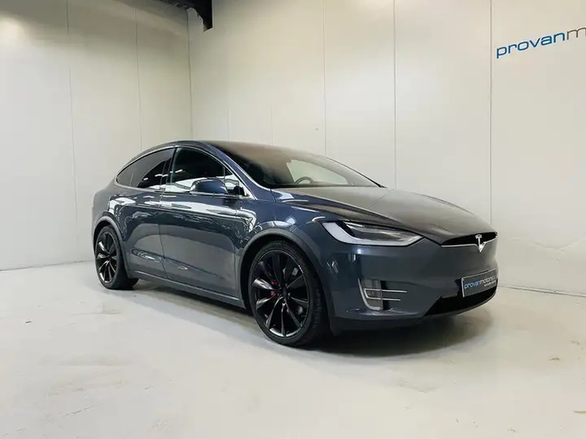 Tesla Model X P100DL Performance Ludicrous Dual Motor Son Premium Attelage 6 places