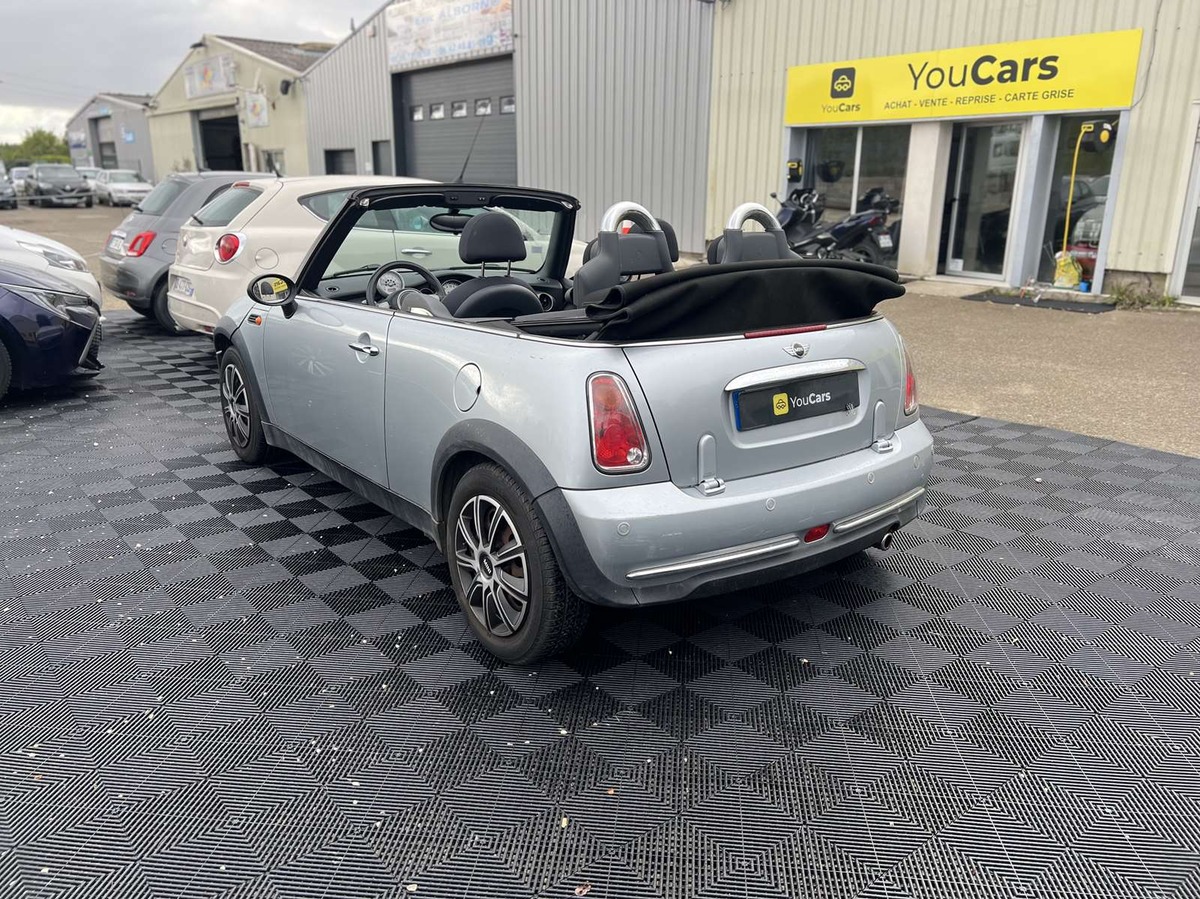 Mini Mini Cabriolet One 1.6 i 16V 90cv - ENTRETIEN A JOUR - AIDE STATIONNEMENT AV/AR - CABRIOLET