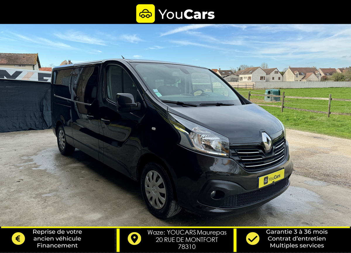 RENAULT Trafic 3 III Combi L2 1.6 dCi Energy 125 cv DOUBLE PORTE LATERALE